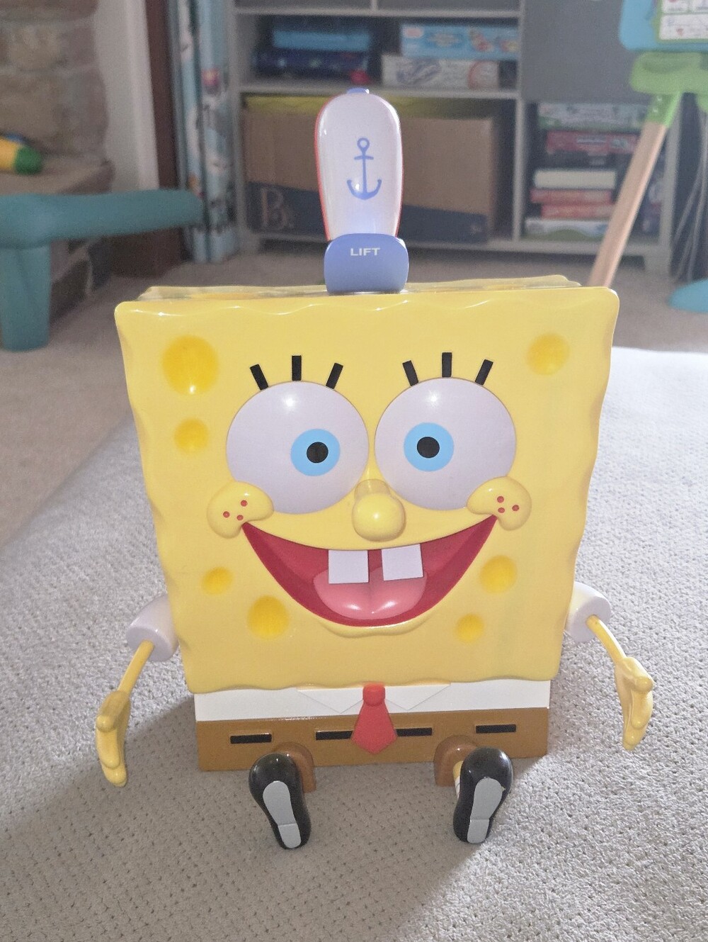 SpongeBob SquarePants Talking Cookie Jar Fun-Damental / Funoise 2003.